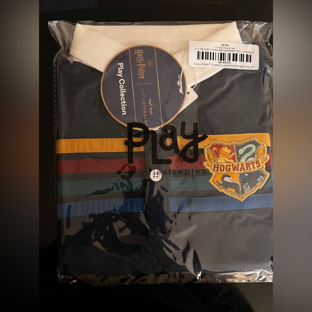 Little Sleepies Harry Potter Rugby Shirt - Picture 3 of 3